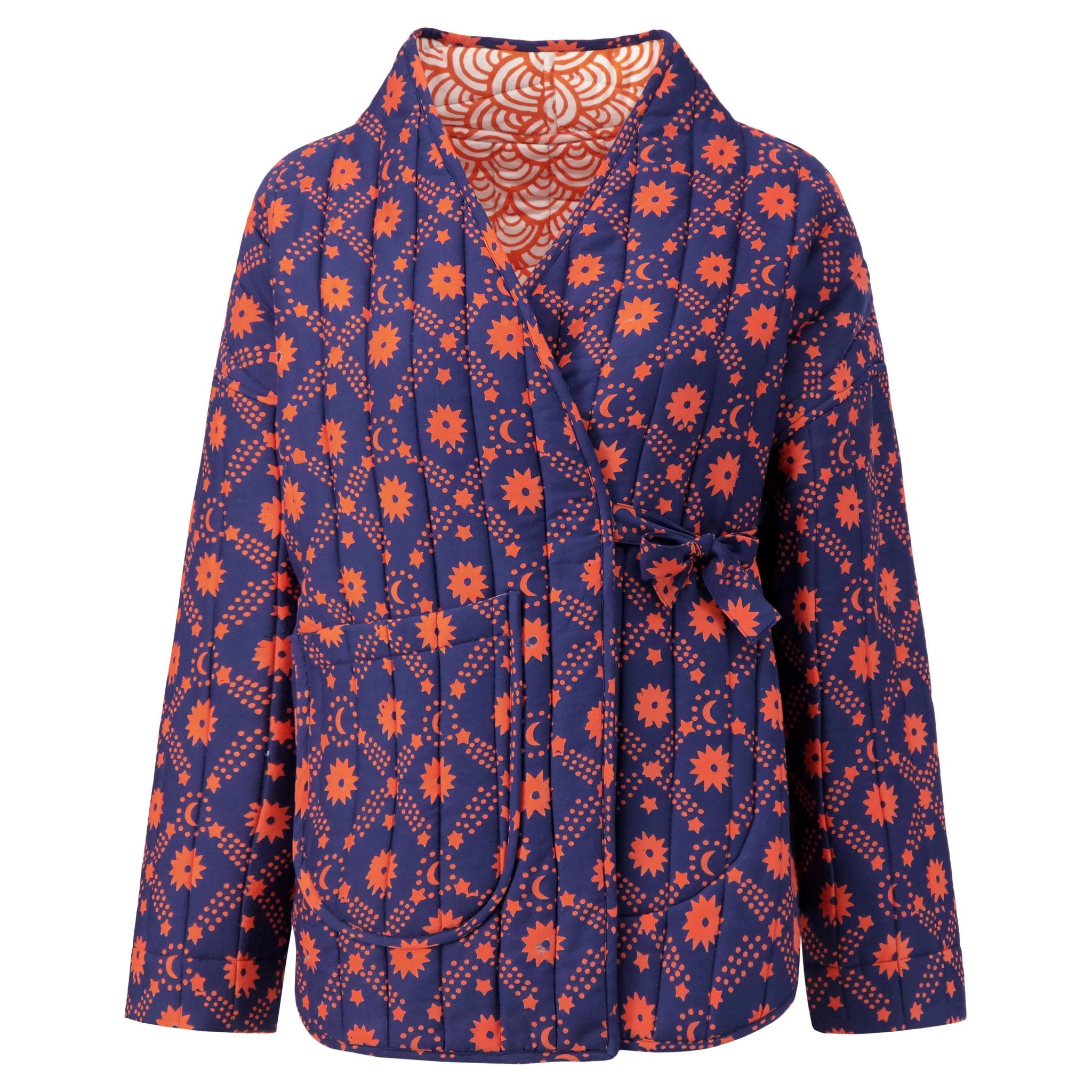 Sonia Jacket in Amethyst Starlight / Golden Koi