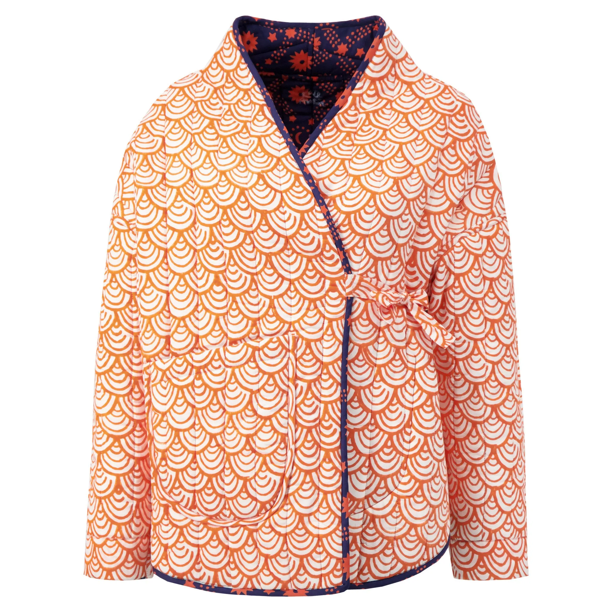 Sonia Jacket in Amethyst Starlight / Golden Koi