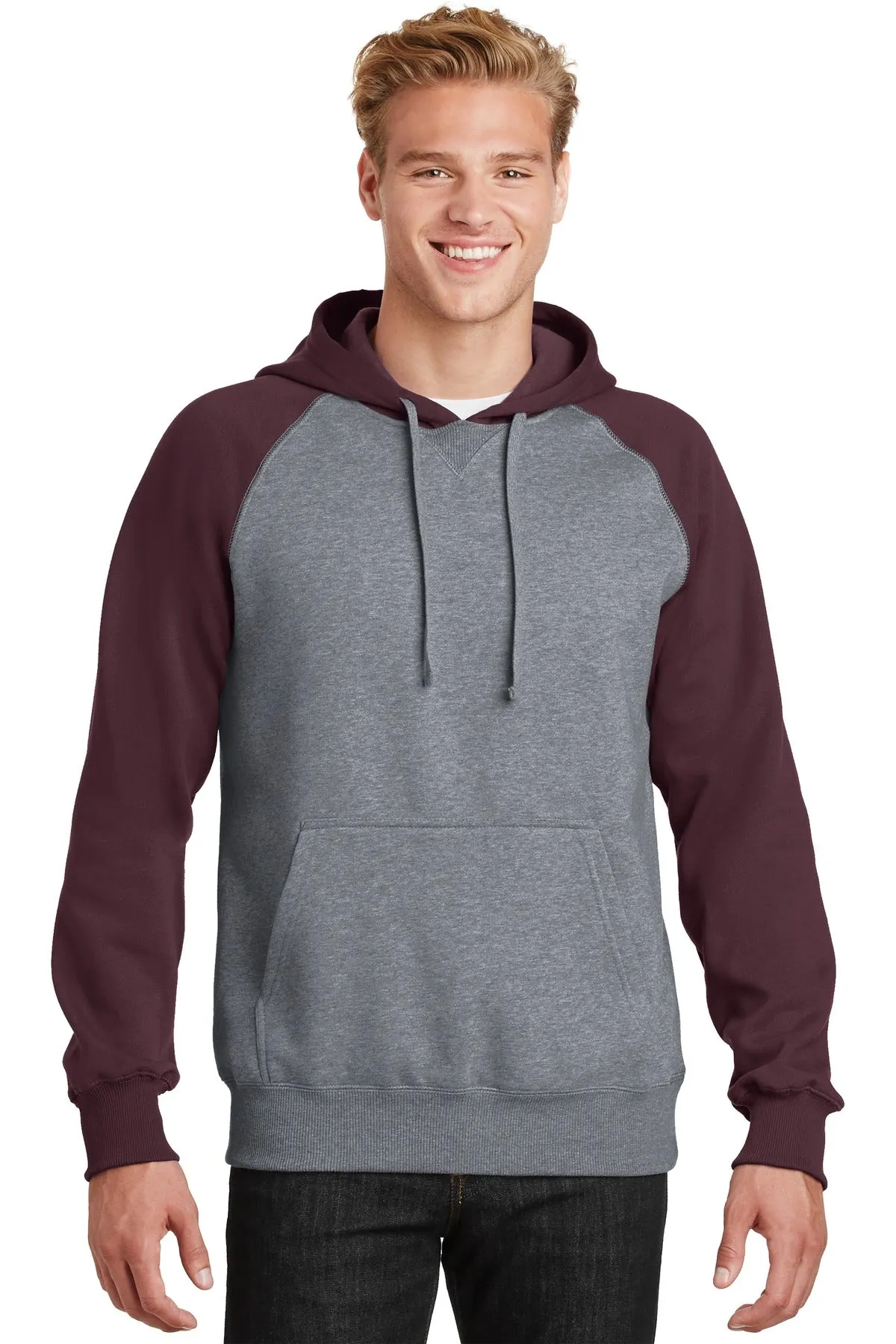 Sport-Tek Raglan Colorblock Hoodie