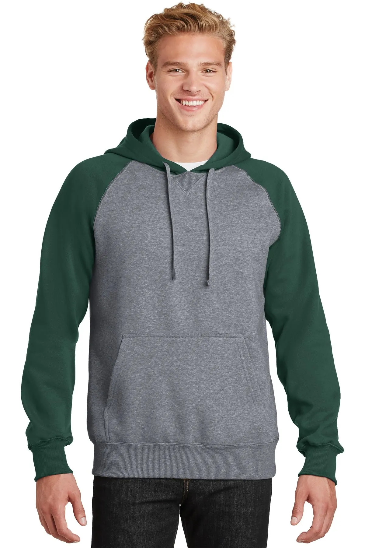 Sport-Tek Raglan Colorblock Hoodie