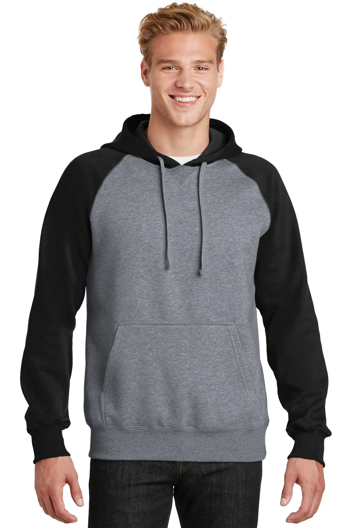 Sport-Tek Raglan Colorblock Hoodie