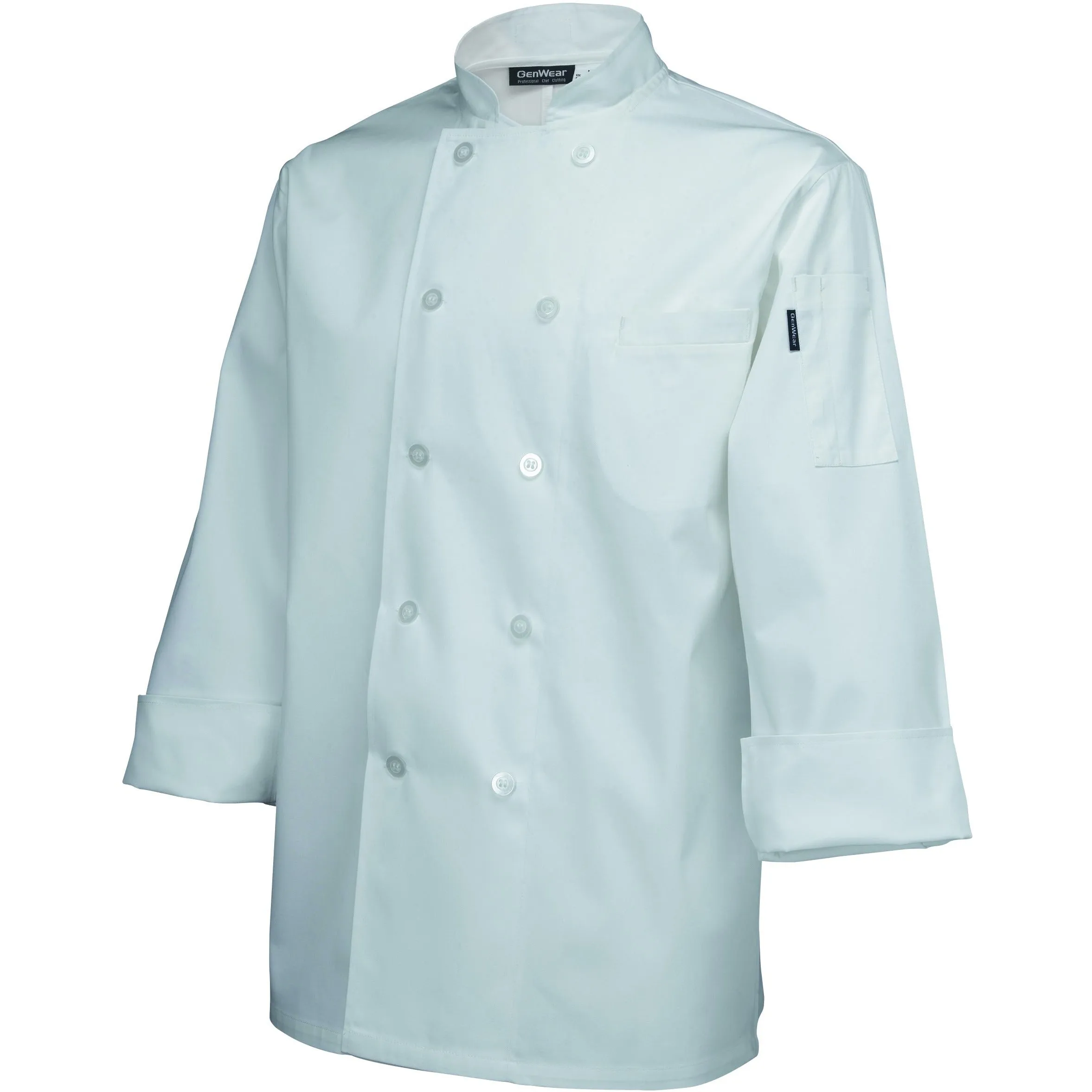 Standard Jacket Long Sleeve White XXL Size 52-54