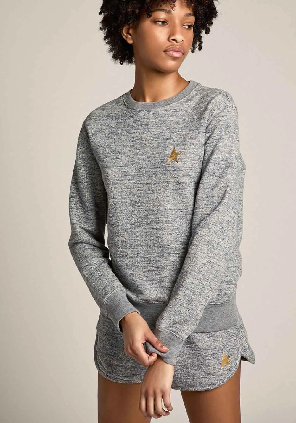 STAR/ SWEATSHIRT ATHENA REGULAR CREWNECK