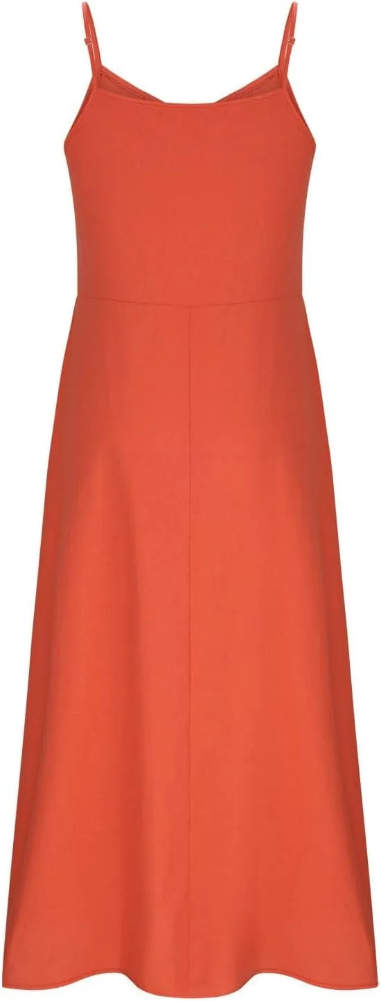 Summer Dresses for Women 2025 Plus Size Sleeveless Linen Dresses Casual Flowy Beach Maxi Sun Dress with Pocket