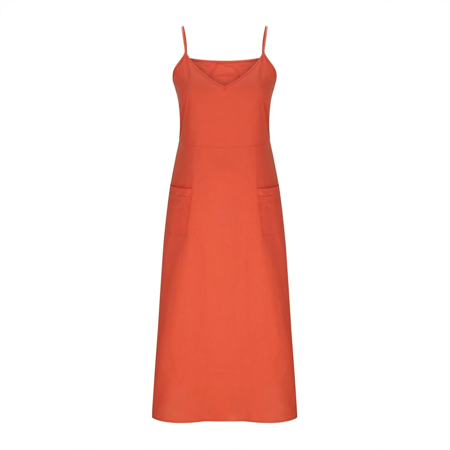 Summer Dresses for Women 2025 Plus Size Sleeveless Linen Dresses Casual Flowy Beach Maxi Sun Dress with Pocket