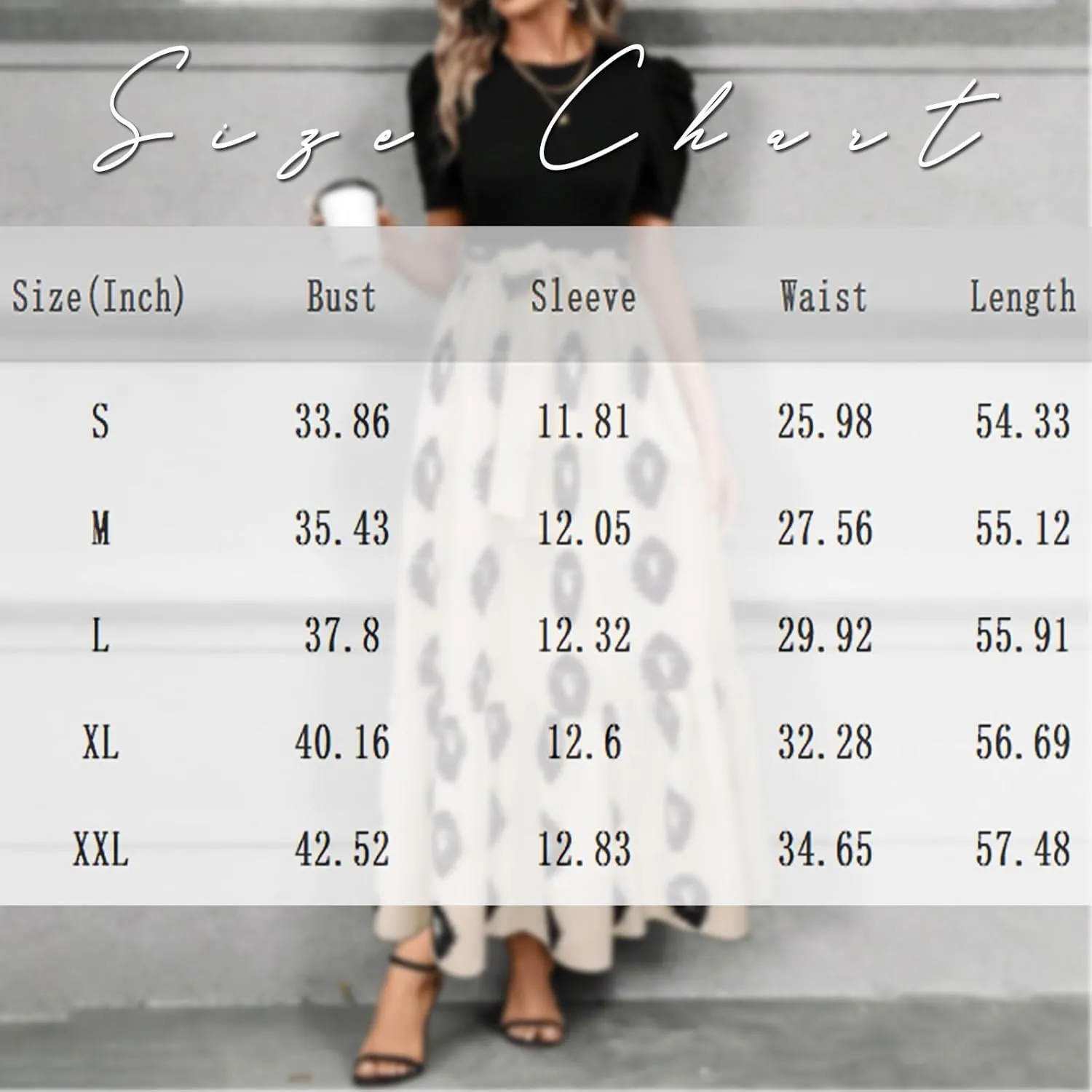 Summer Dresses for Women Puff Sleeve Flowy Floral Dress Casual Maxi Dress with Belt Elegant Sundress Long Dresses