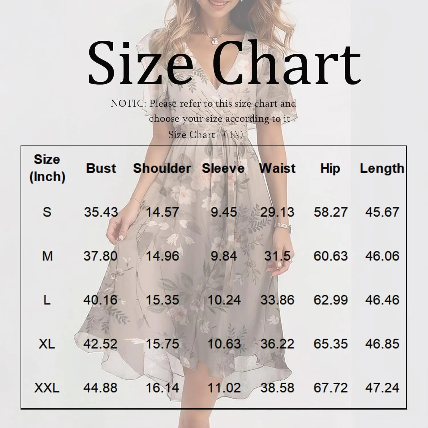 Summer Floral Chiffon Dresses for Women 2025 Midi Trendy Flowy Swing Short Sleeve V Neck Tie Elastic Waist A Line Dress