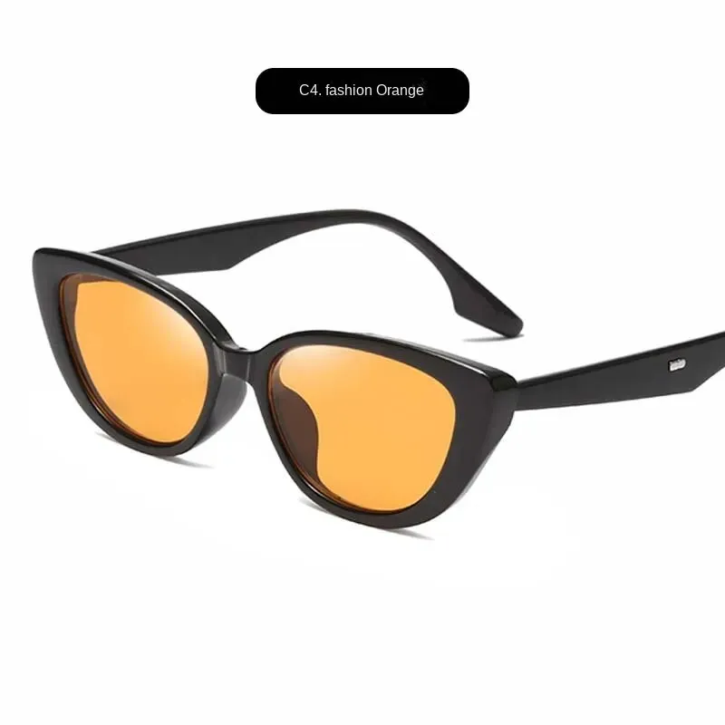 Sunglasses sun Shades Beautiful Triangle Cats' Eye Women's Fashion Flat Frame Vintage Street Trendy Holiday unisex