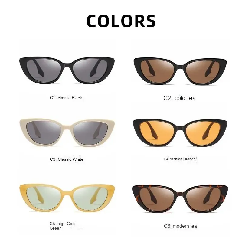 Sunglasses sun Shades Beautiful Triangle Cats' Eye Women's Fashion Flat Frame Vintage Street Trendy Holiday unisex