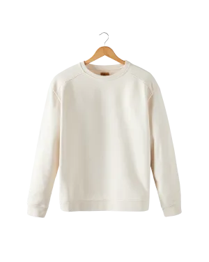 SWEAT BLANC CASSE | CHRIS