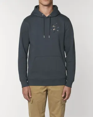 Sweat Capuche Cantona brodé