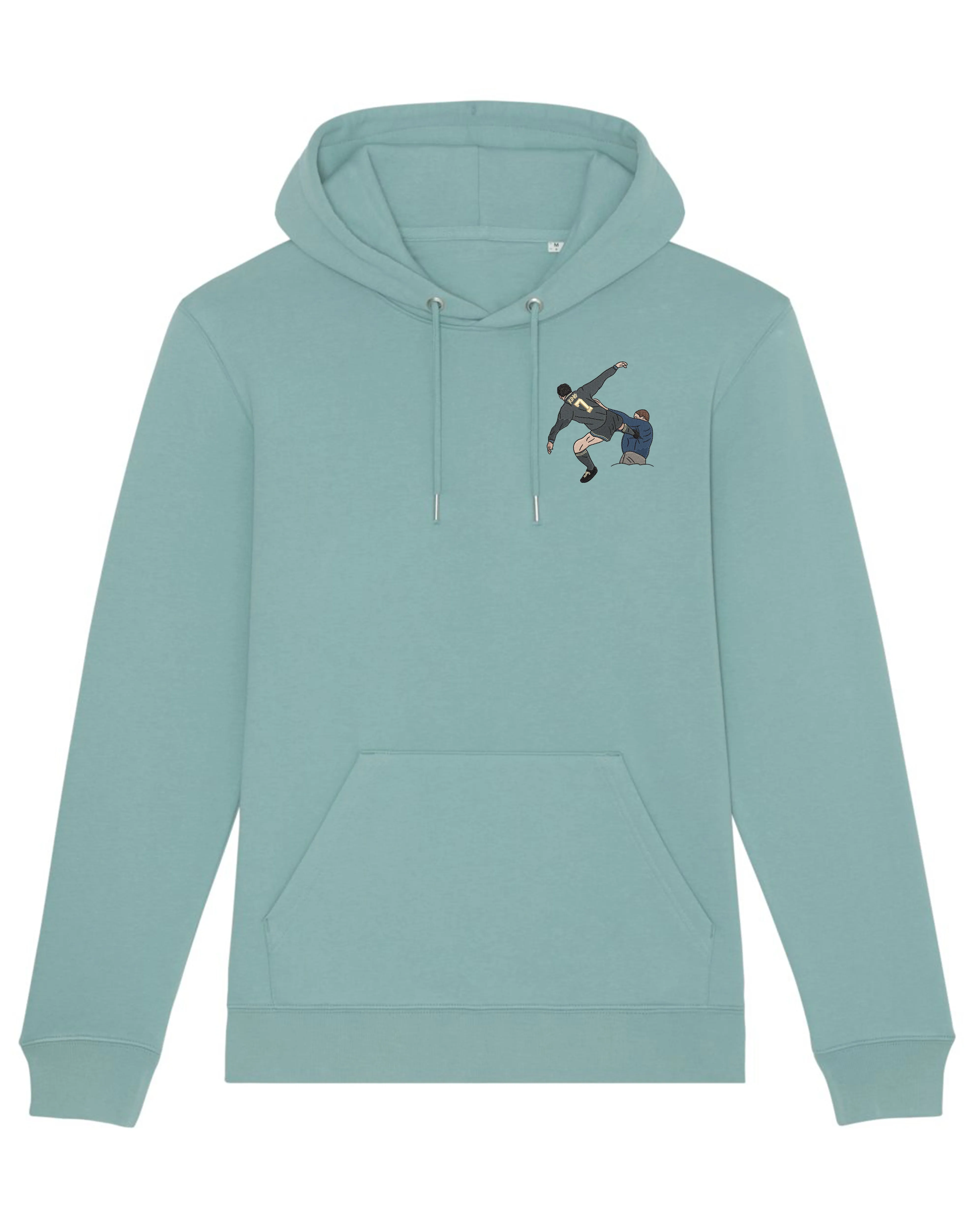 Sweat Capuche Cantona brodé