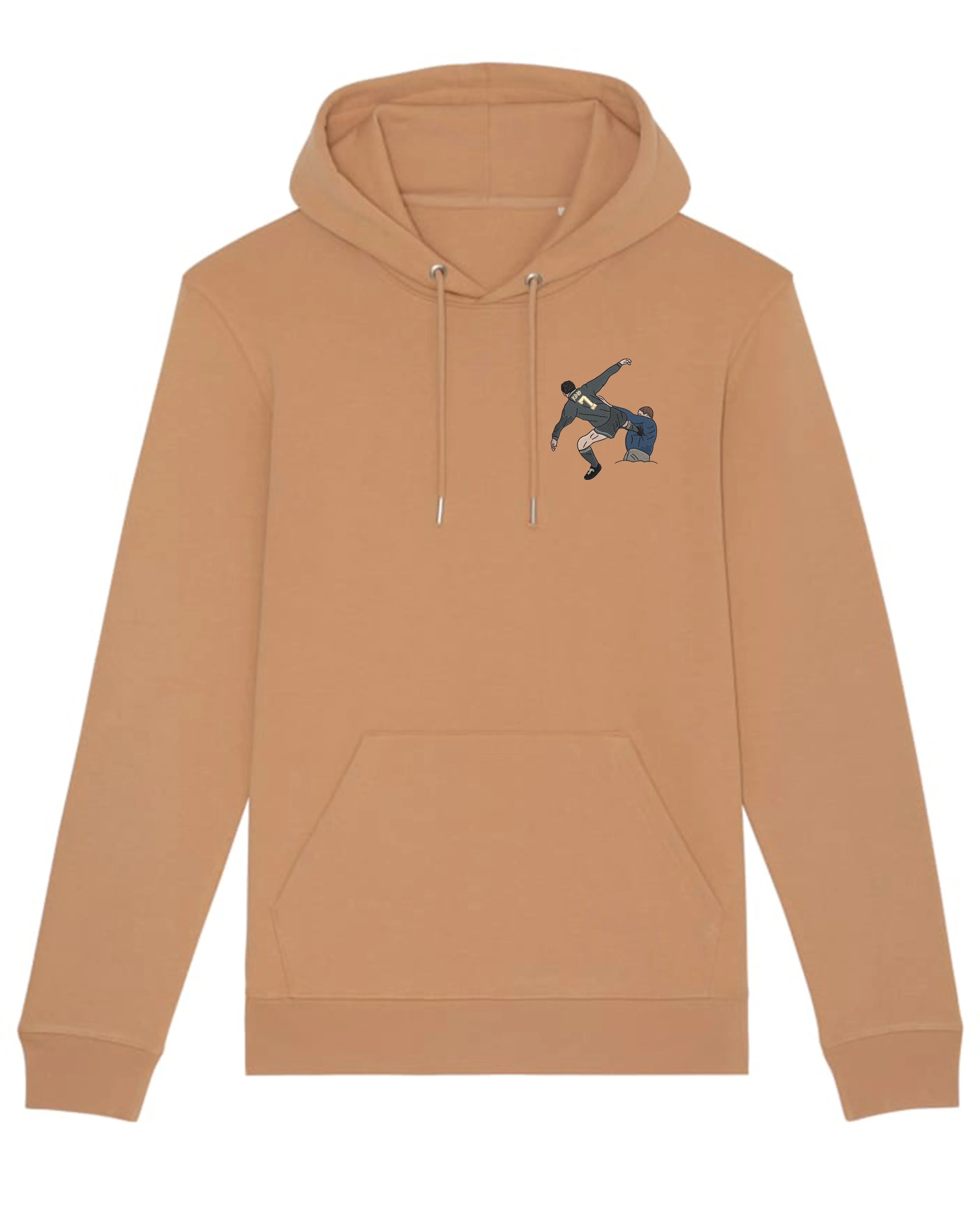 Sweat Capuche Cantona brodé
