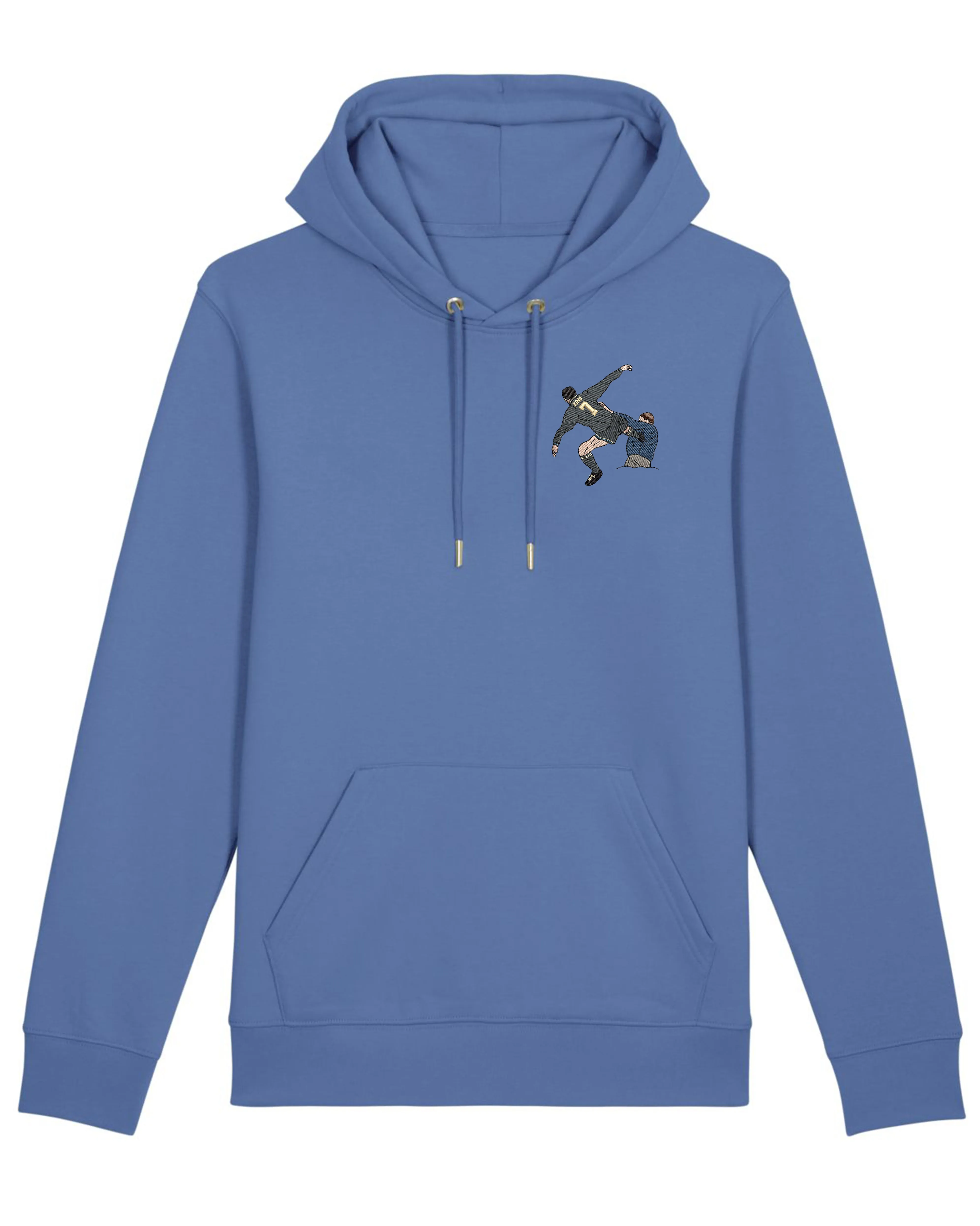 Sweat Capuche Cantona brodé