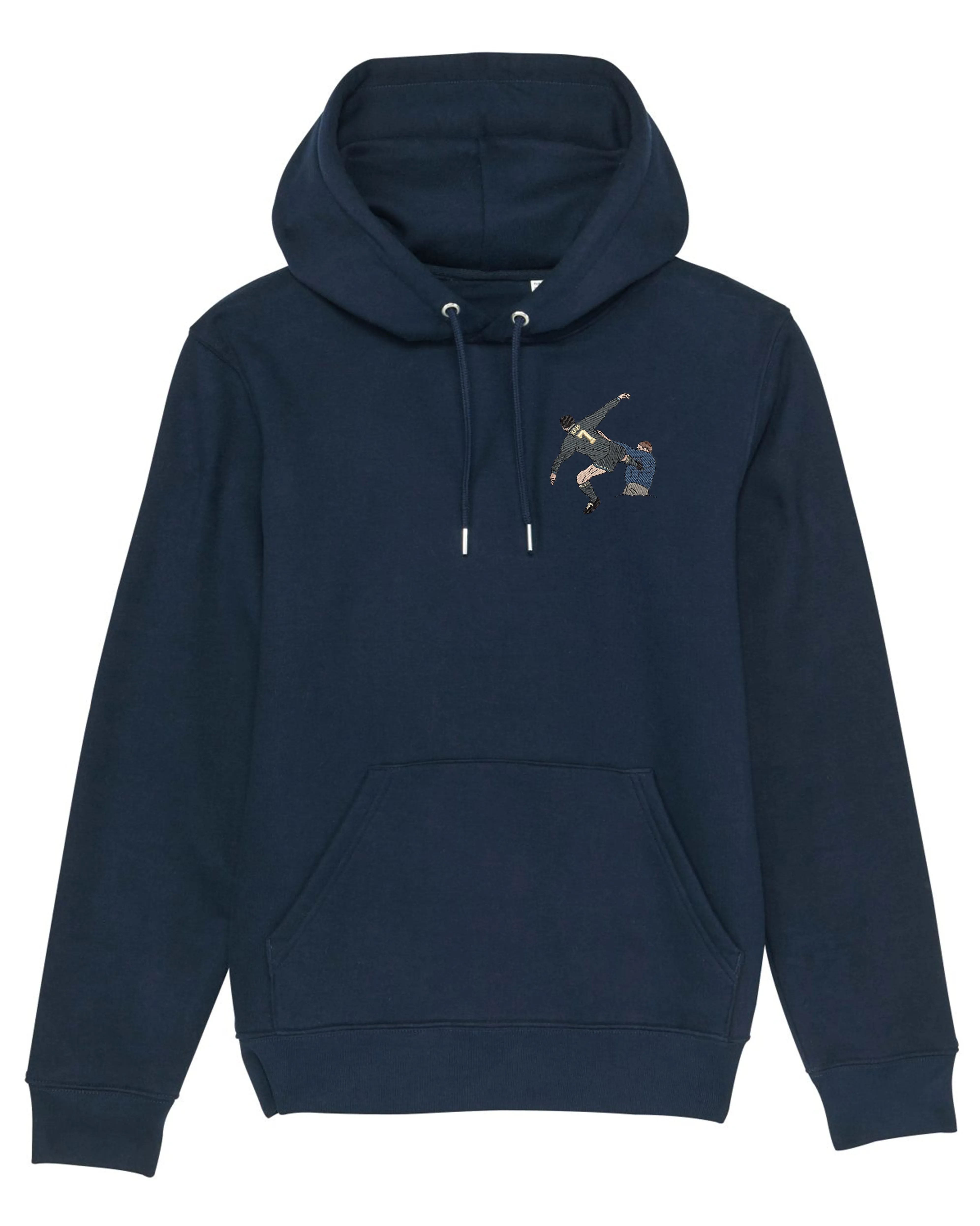 Sweat Capuche Cantona brodé