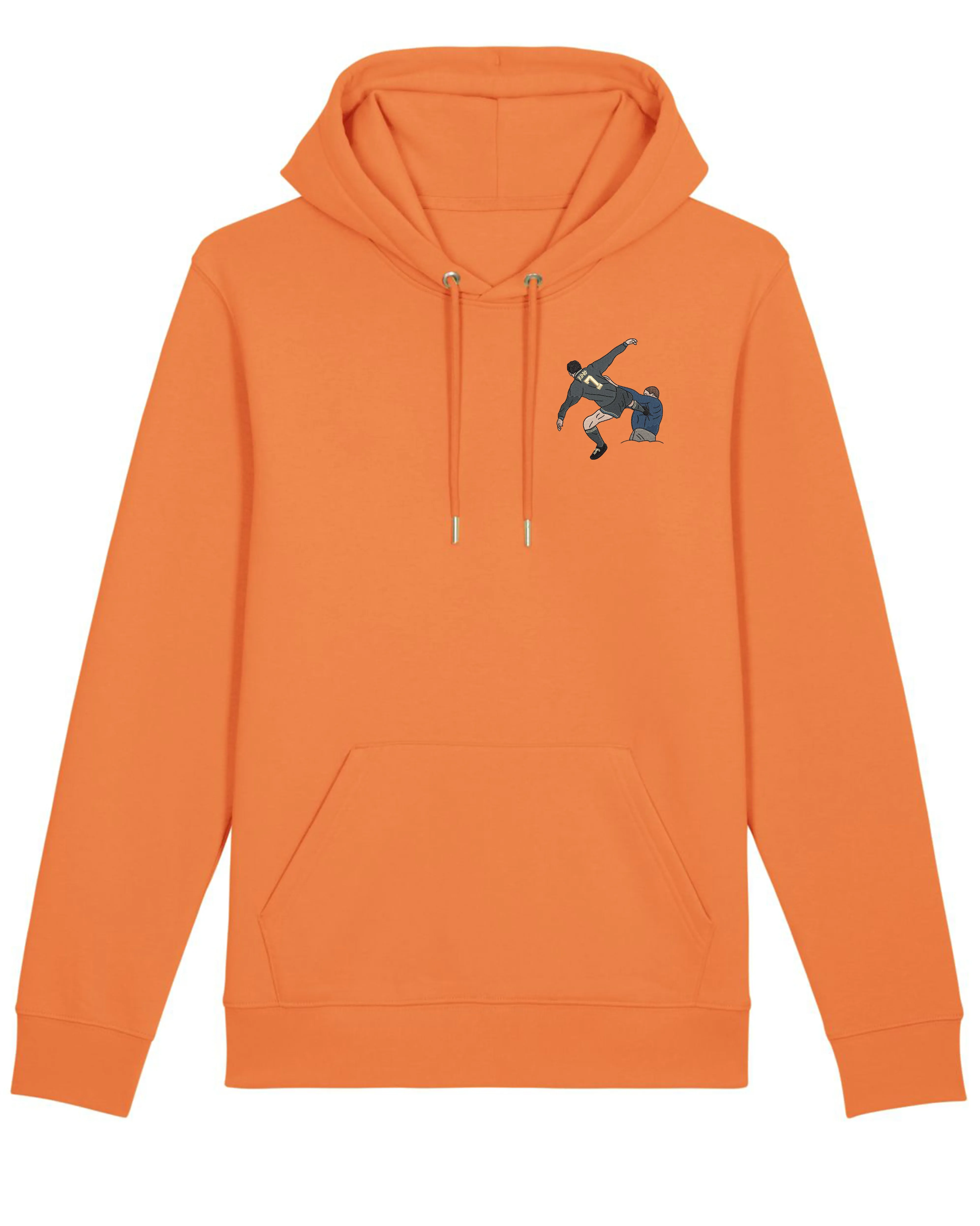 Sweat Capuche Cantona brodé