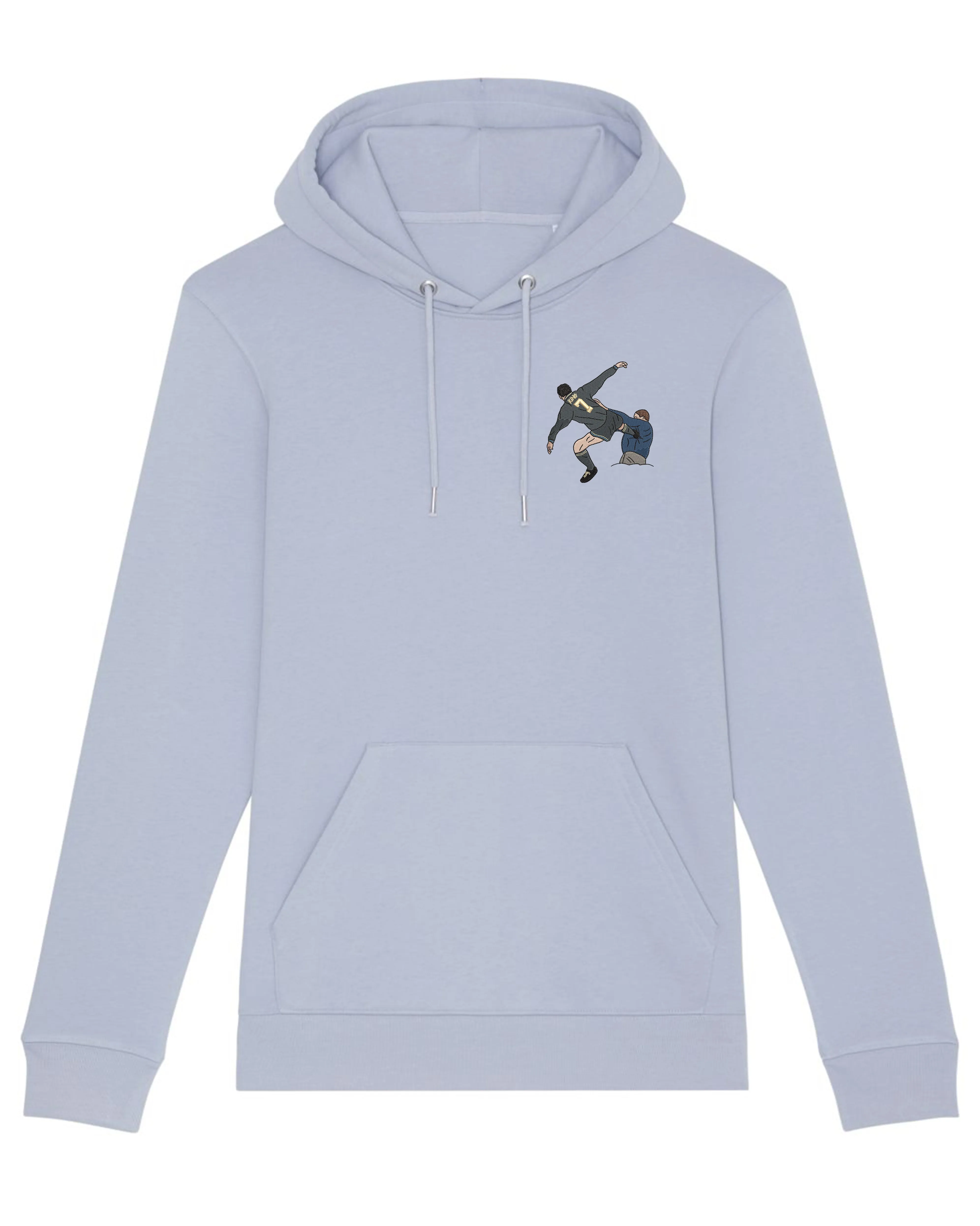 Sweat Capuche Cantona brodé