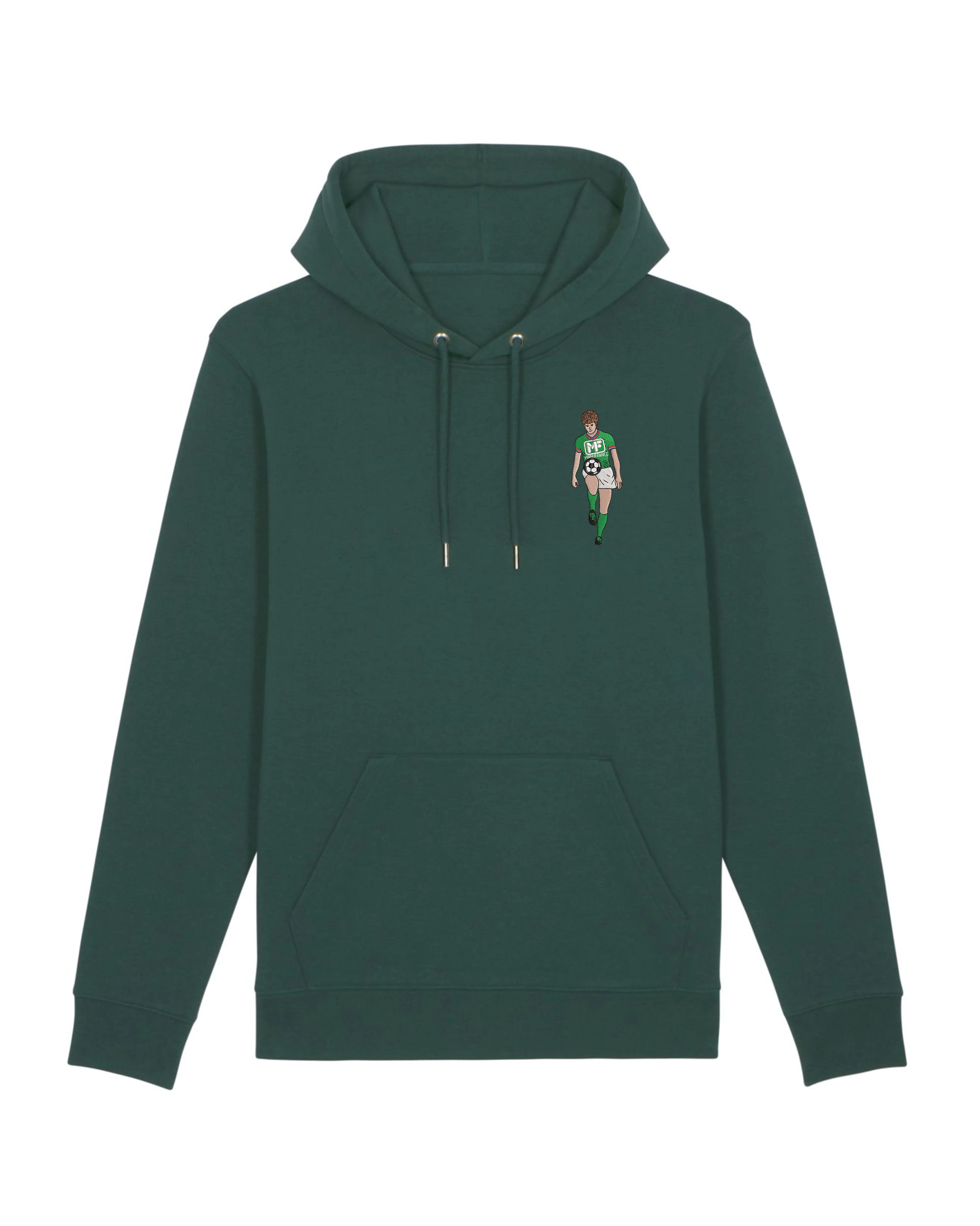 Sweat capuche Joueur Manufrance brodé