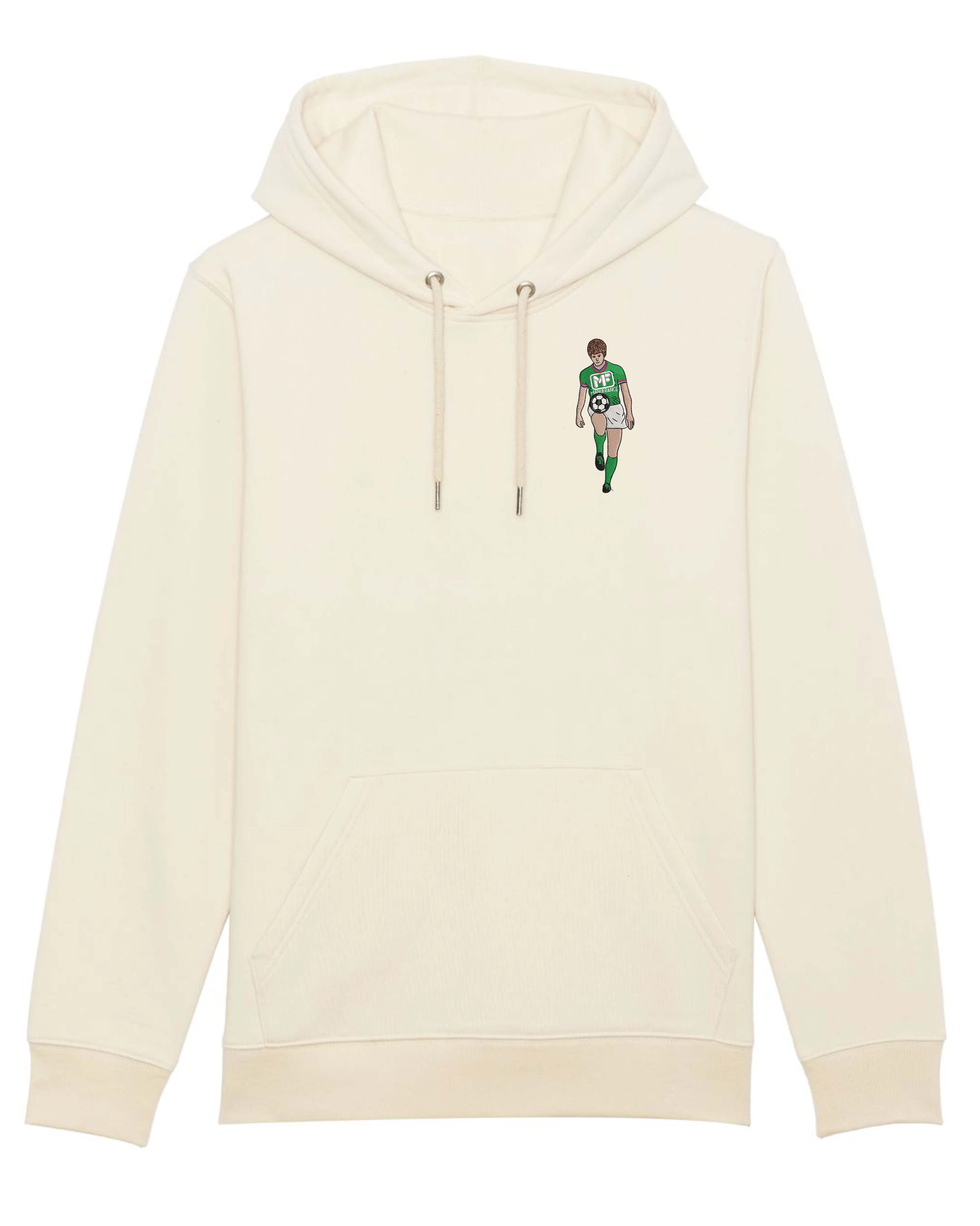 Sweat capuche Joueur Manufrance brodé