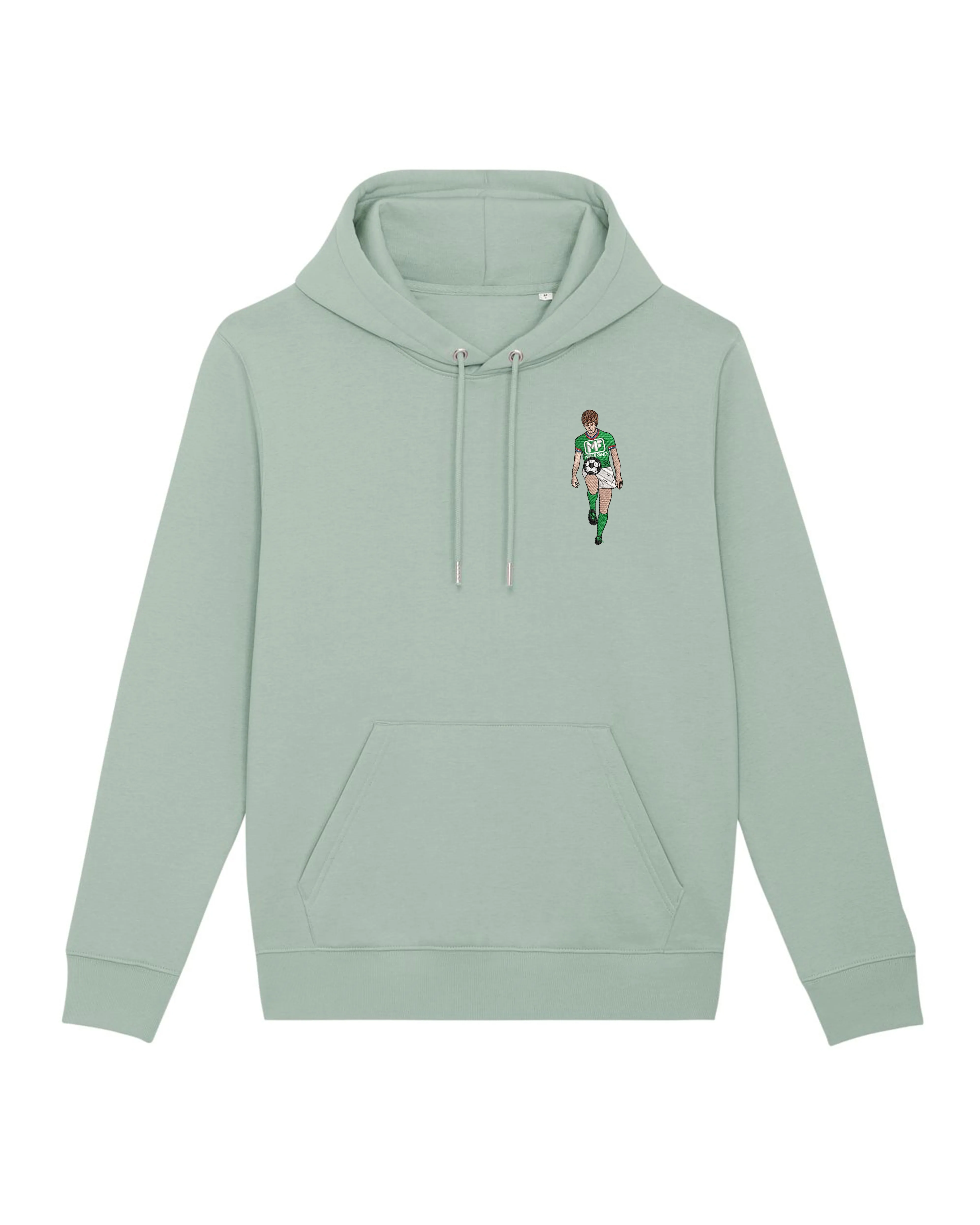 Sweat capuche Joueur Manufrance brodé