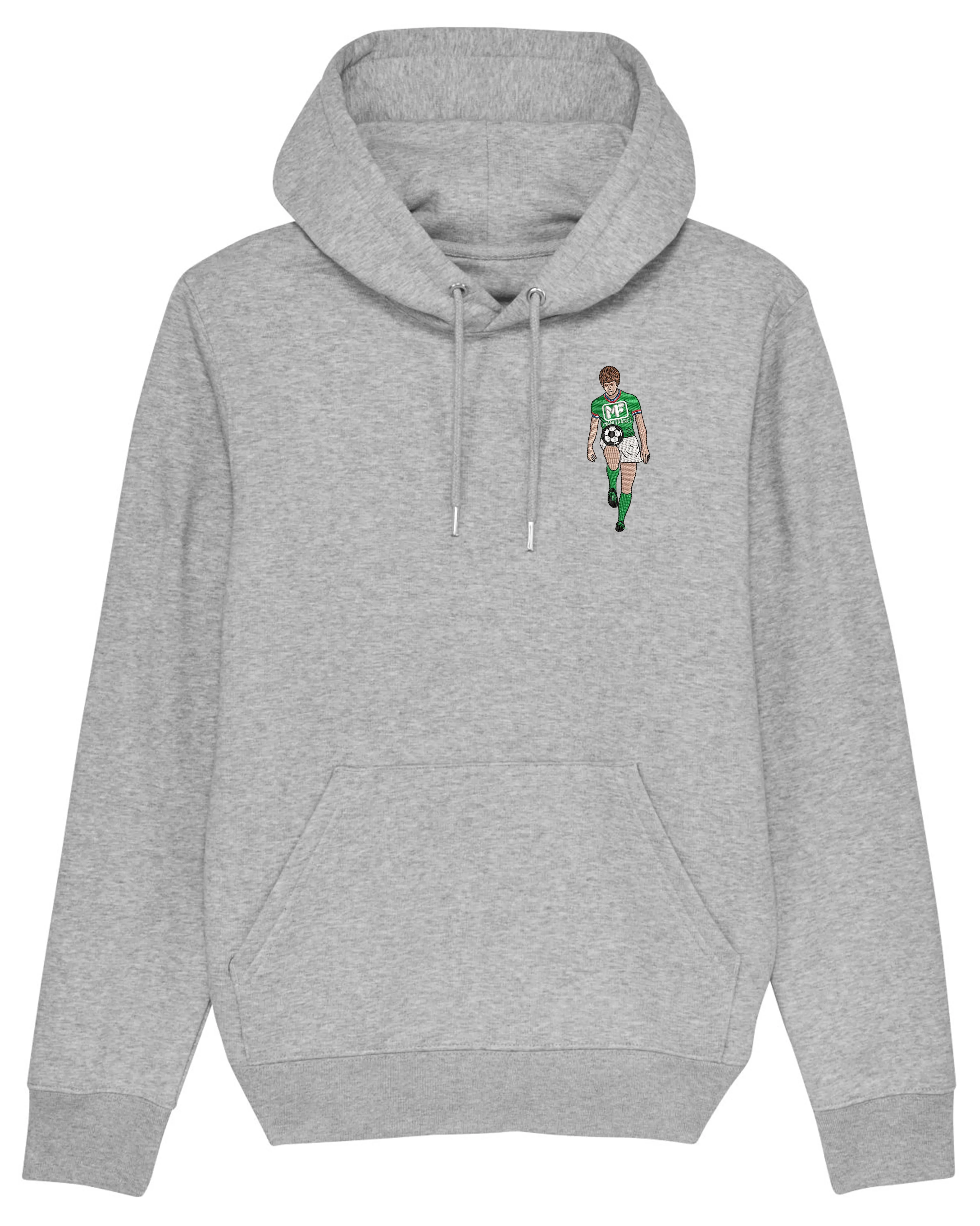 Sweat capuche Joueur Manufrance brodé