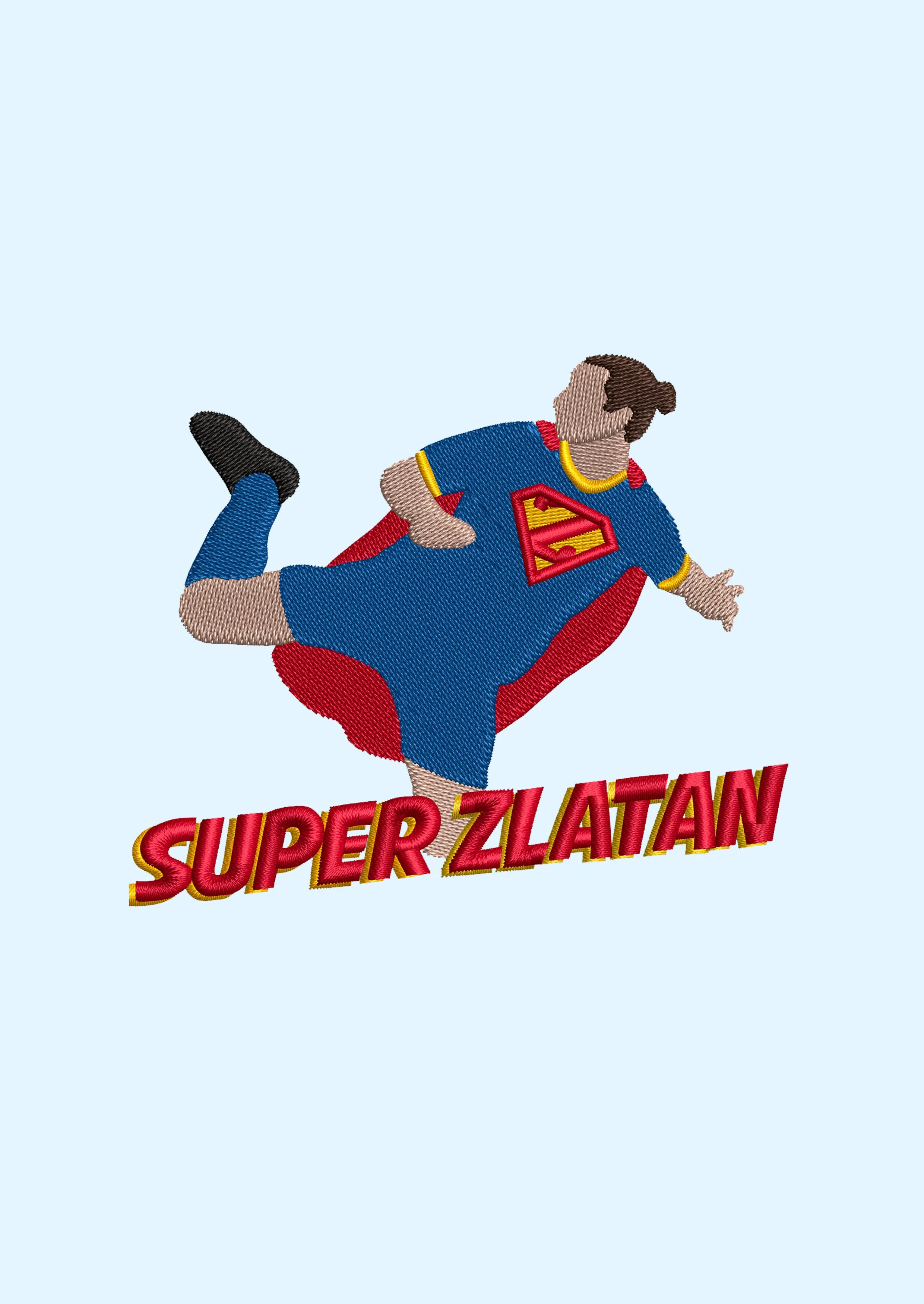 Sweat Capuche Super Zlatan brodé