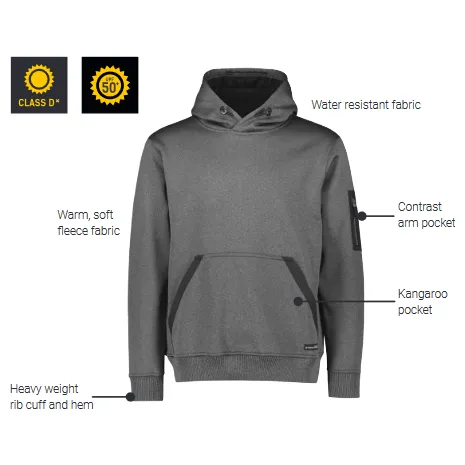 Syzmik Unisex Streetworx Water Resistant Hoodie (ZT667)