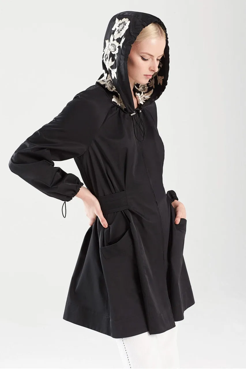 Tech Nylon Embroidered Jacket