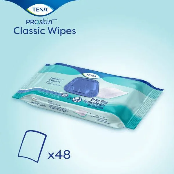 TENA ProSkin Washcloths: Classic, Ultra, or Ultra Scent-Free Wipes