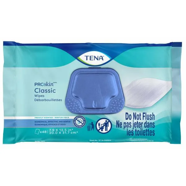 TENA ProSkin Washcloths: Classic, Ultra, or Ultra Scent-Free Wipes
