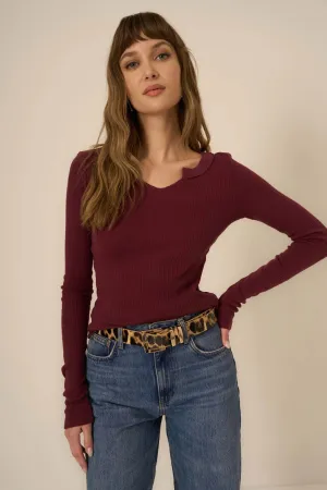The Comeback Notch Neck Long Sleeve