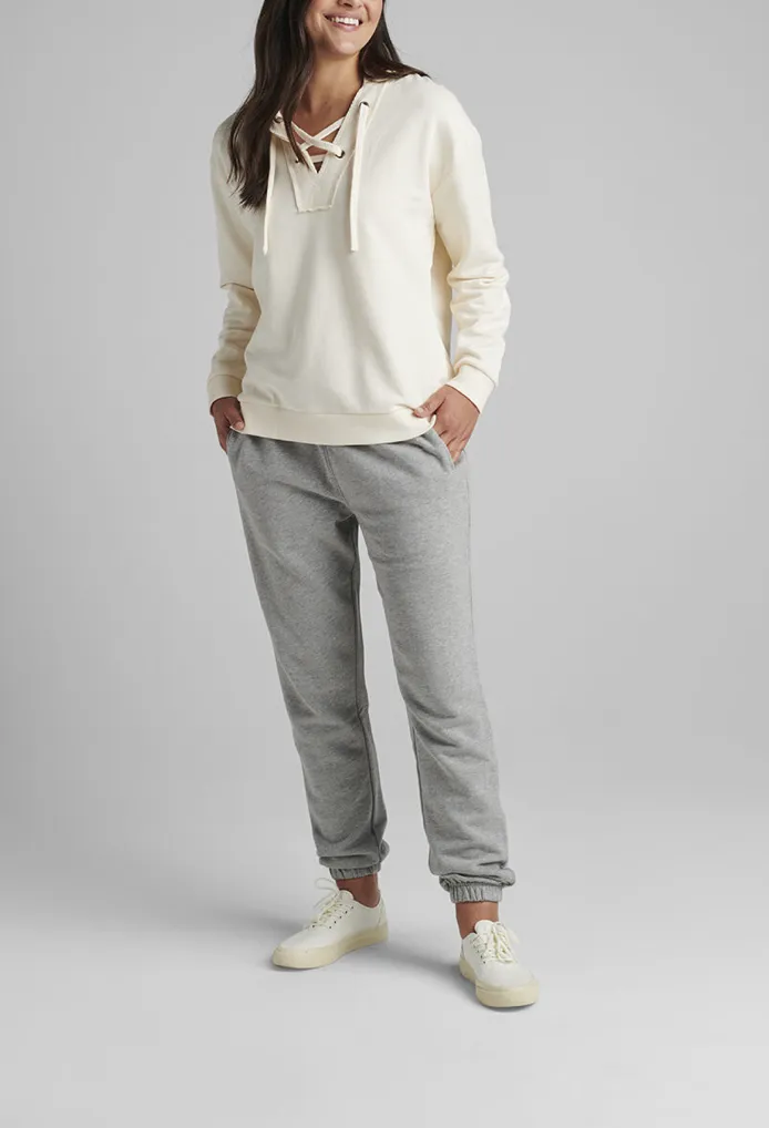 The Lace Up Hoodie