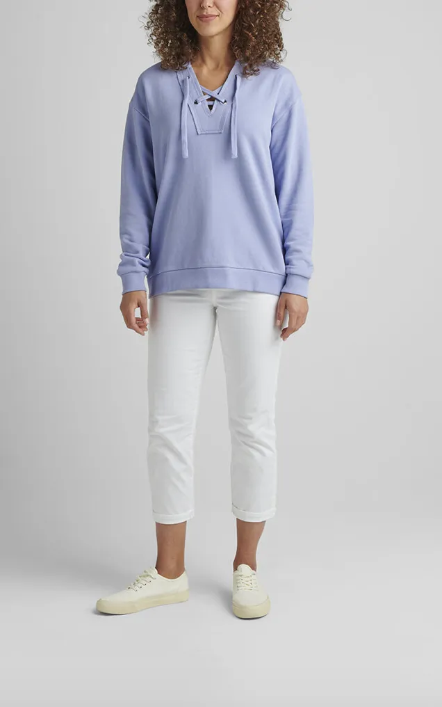 The Lace Up Hoodie