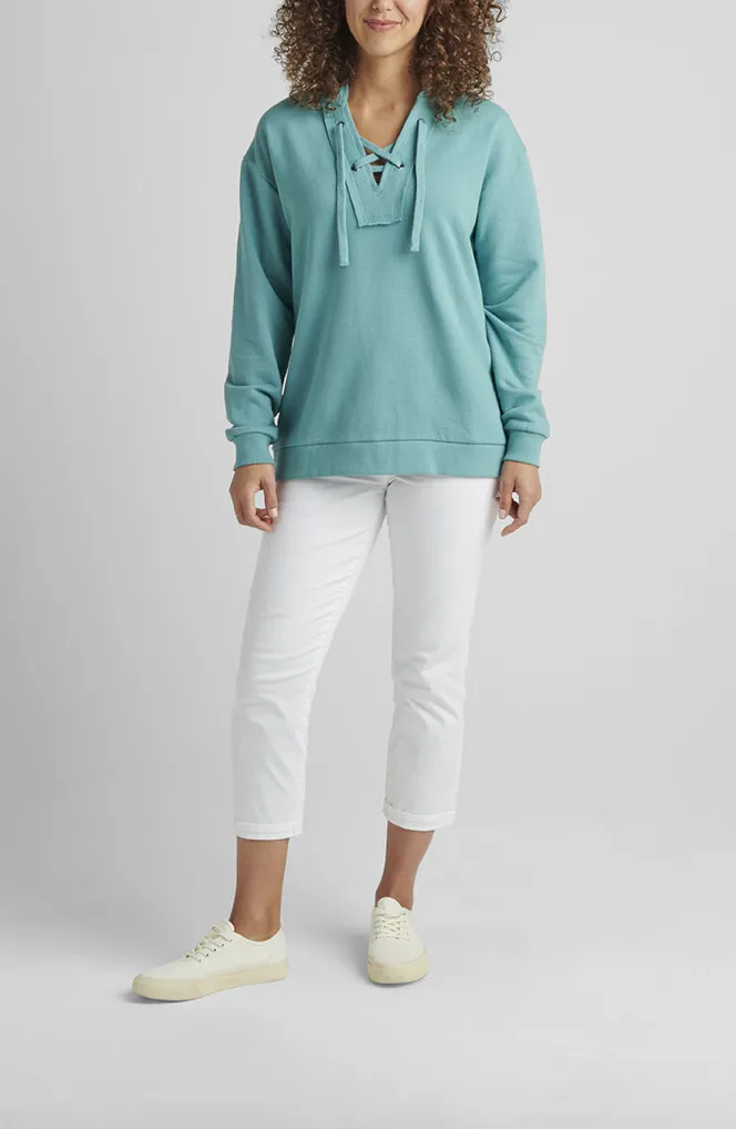 The Lace Up Hoodie