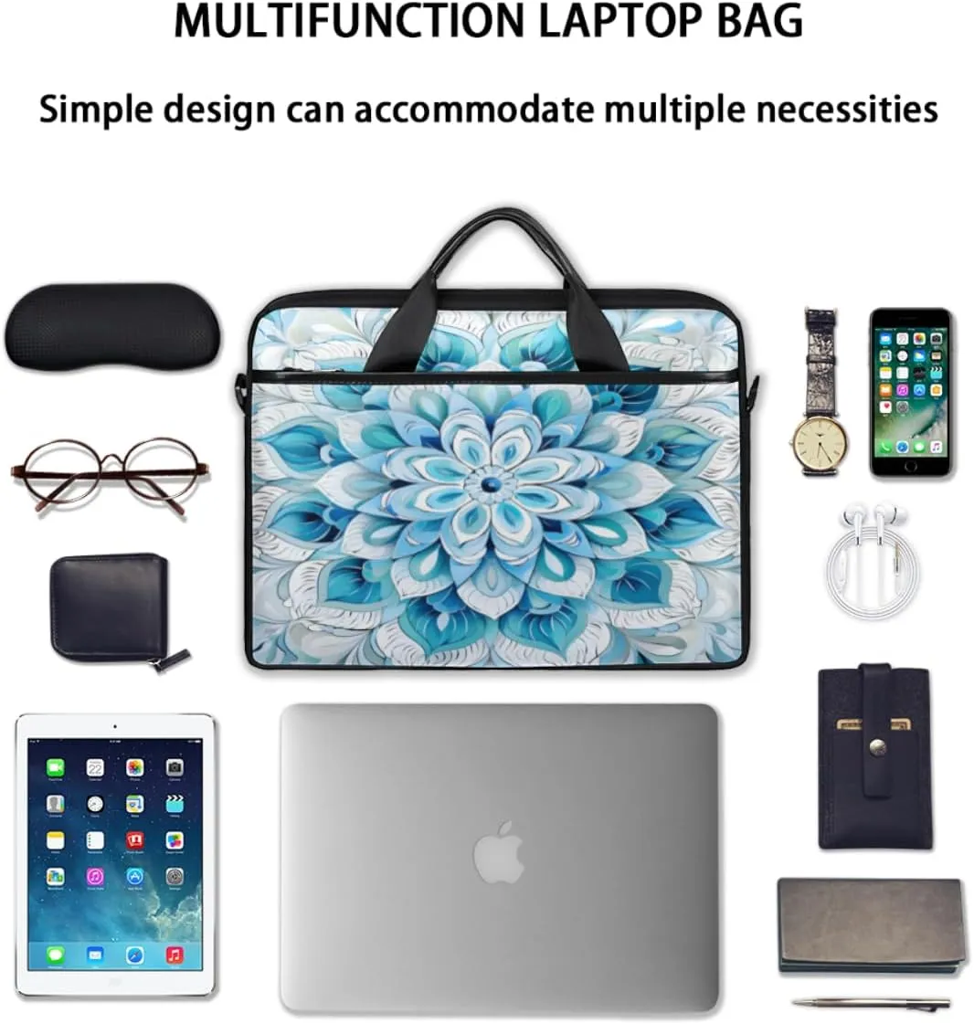 Tree Fun Design Laptop Shoulder Bag for Tablet Computer Notebook Sleeve Messenger Carrying Case Briefcase Tote