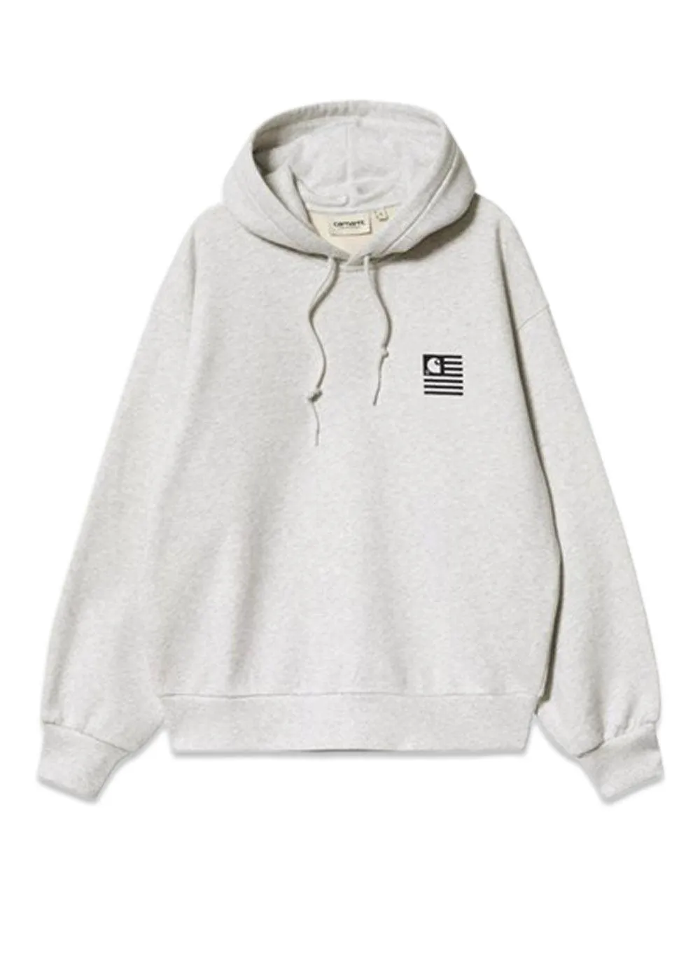 W' Hooded Coast State Sweat - Ash Heather