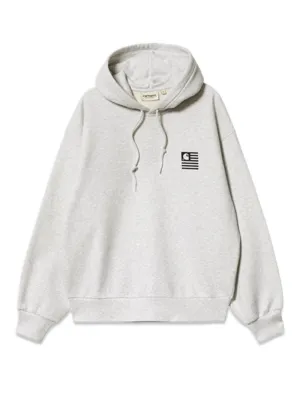 W' Hooded Coast State Sweat - Ash Heather