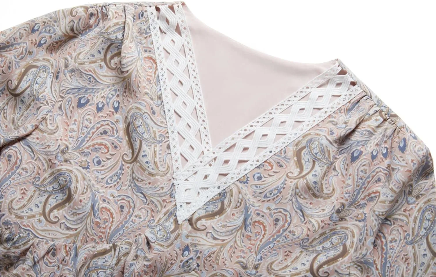 Womens 2023 Spring Summer Deep V Neck Ruffle Long Sleeve Floral Print Mini Dress