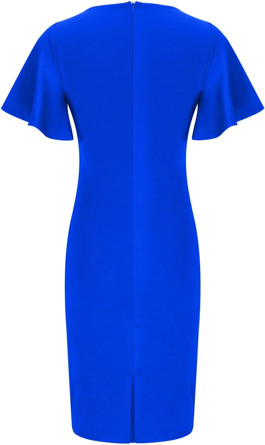 Women's 2024 Ruffle Dress Midi Dress Crew Neck Flowy Swing Tiered Fall Casual Knee Length Plus Size Dresses