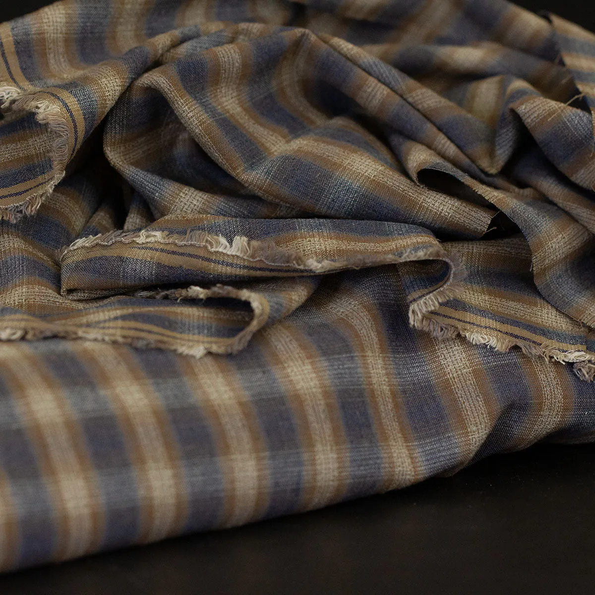 Yarn Dyed Check Blue/Brown