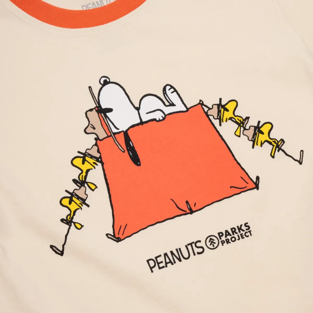 Youth Peanuts X Parks Project Try Not To S'more Tee