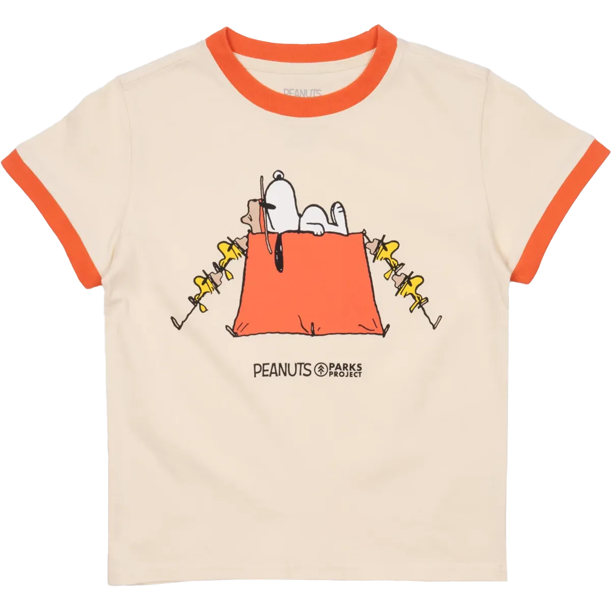 Youth Peanuts X Parks Project Try Not To S'more Tee