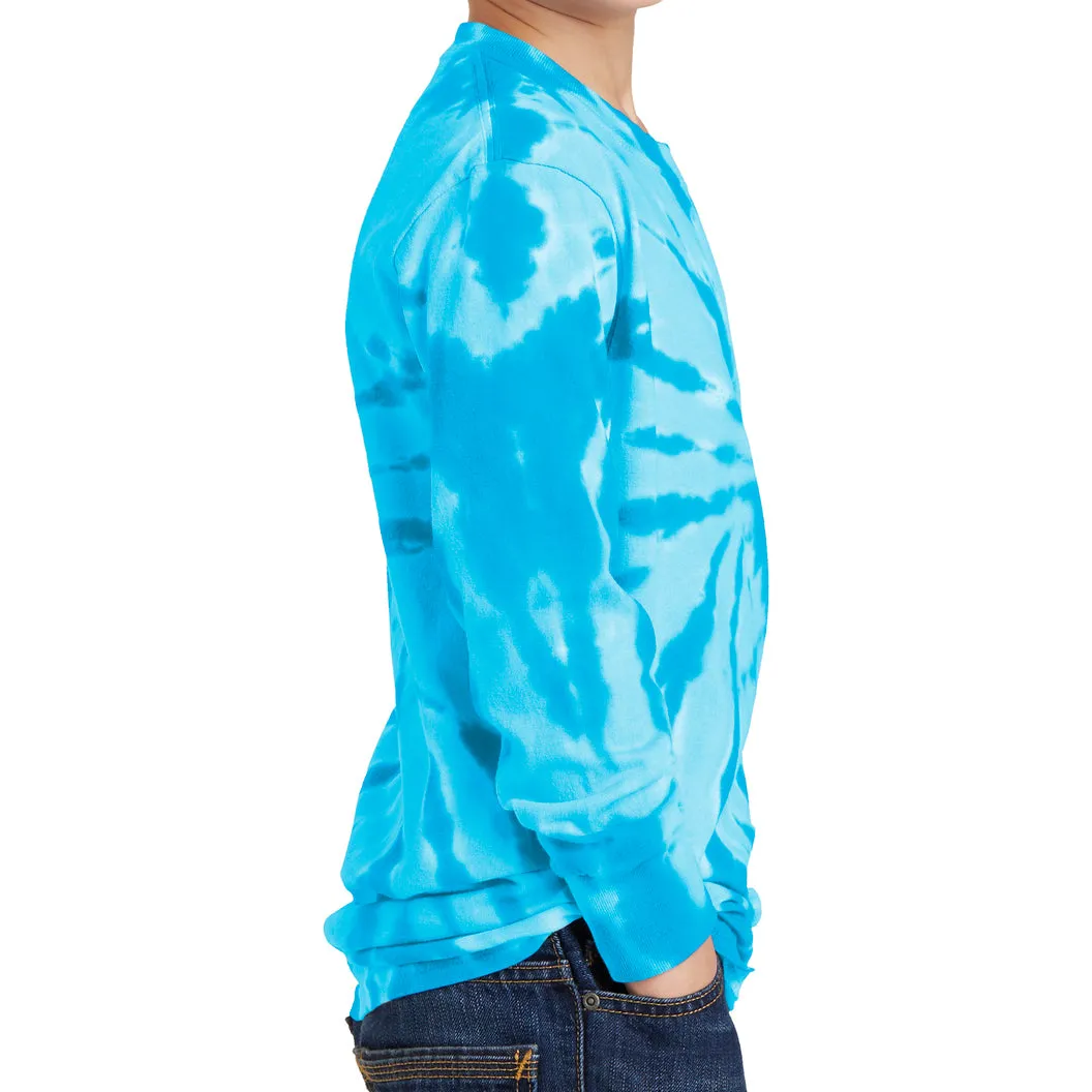 Youth Tie-Dye Long Sleeve Tee