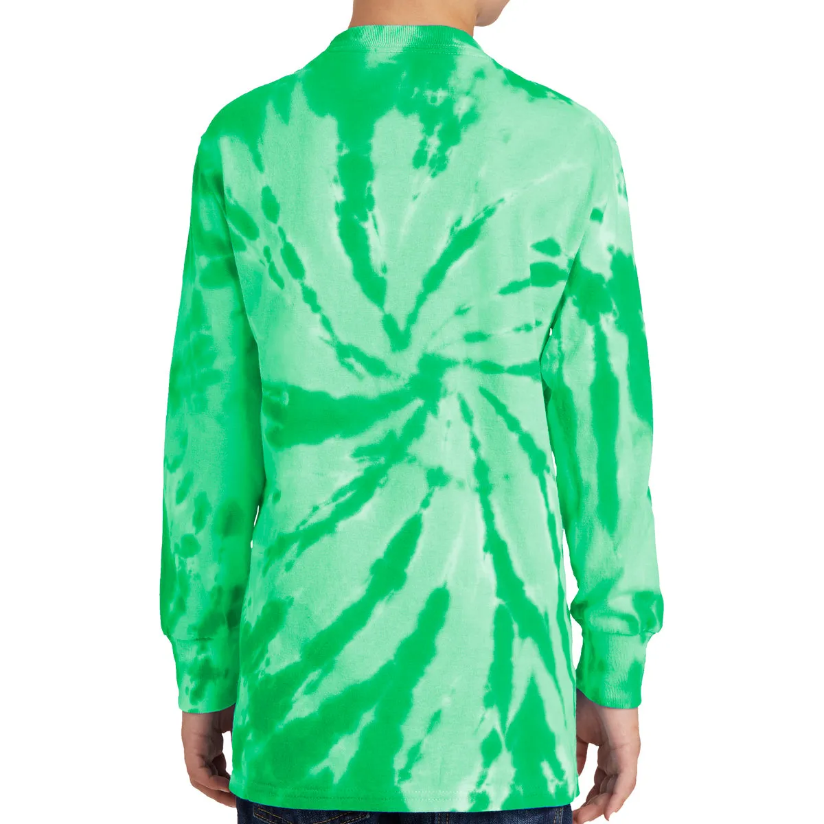 Youth Tie-Dye Long Sleeve Tee
