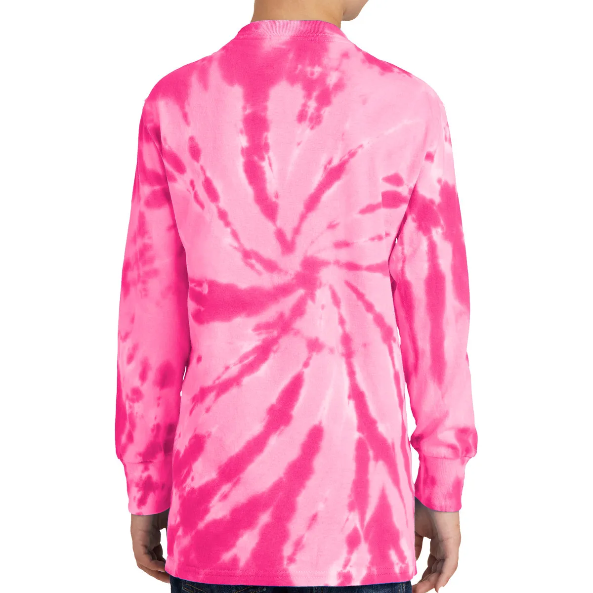 Youth Tie-Dye Long Sleeve Tee
