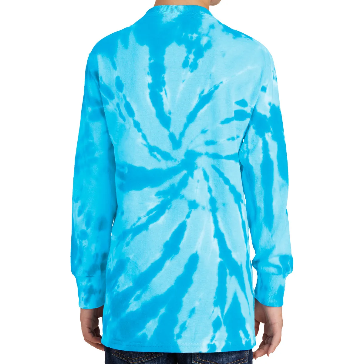 Youth Tie-Dye Long Sleeve Tee