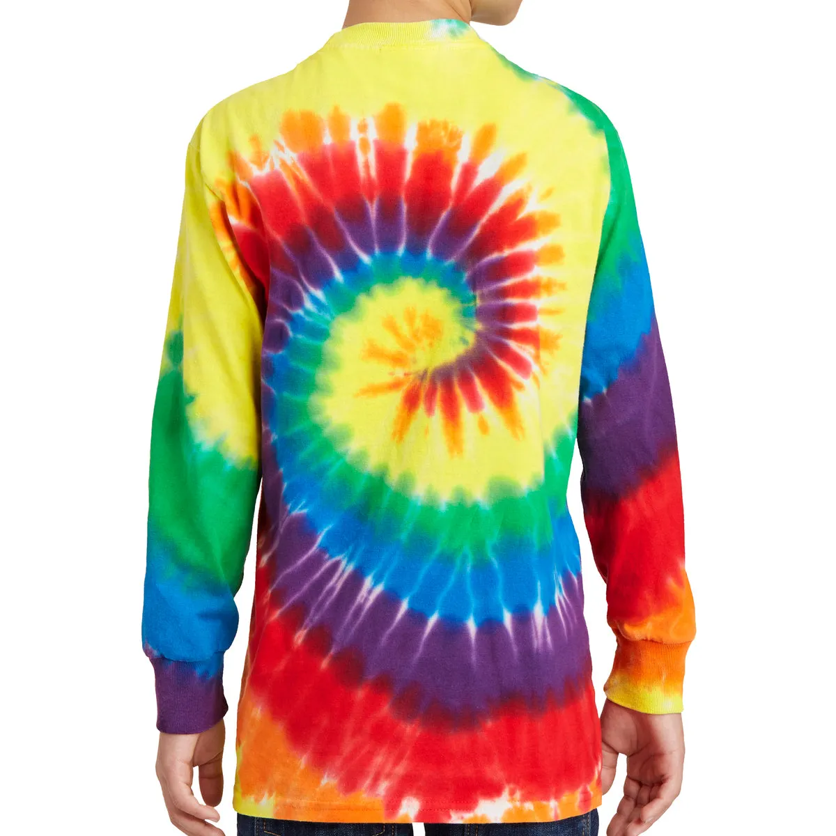 Youth Tie-Dye Long Sleeve Tee