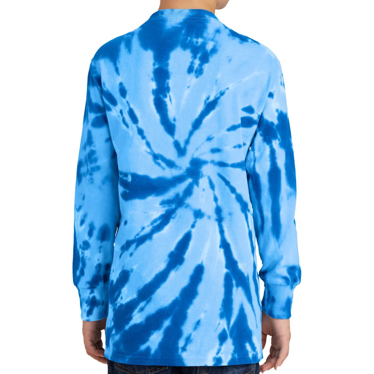Youth Tie-Dye Long Sleeve Tee