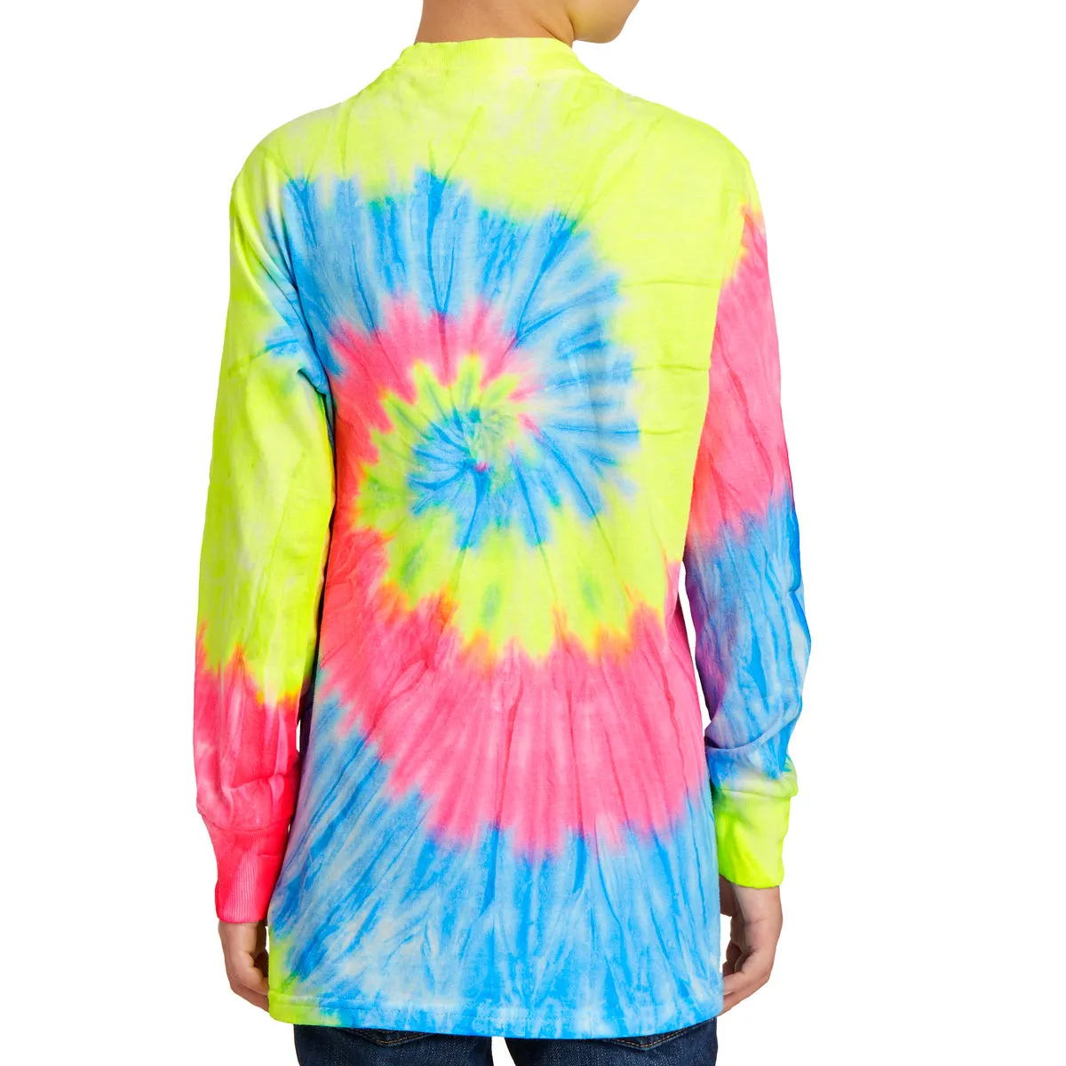 Youth Tie-Dye Long Sleeve Tee
